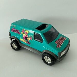 🦋 5/$25 - (1992) Tonka Street Thrasher Chevy Astro Toy Van Car